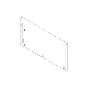 Rozet v. geurmodule 240x120x9mm chr