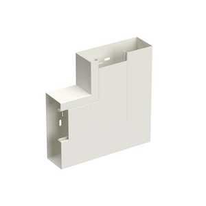 Verticaal hoekstuk wandgoot WGX-LSU170AX65+D wit RAL9010