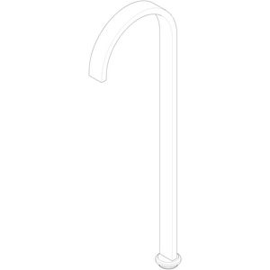 Uitloop 1003x326x71,50mm Champagne (22kt Goud)