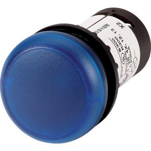 Signaallampen vlak blauw C22-L-B-120