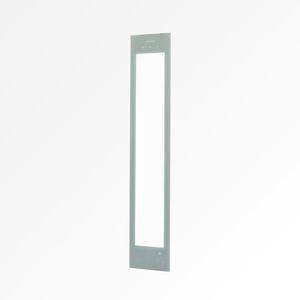 Glasplaat Combi organic grijs