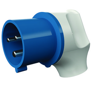 Haakse contactstop 32A 3-polig  6H 230V IP44