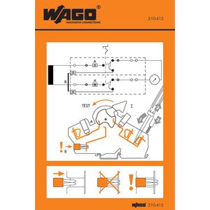 Instructiesticker 210-412 VVE=500