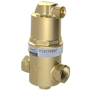 Luchtafscheider POWERVENT-INLINE DN20 3/4"bi.dr. max 10bar VVE=6