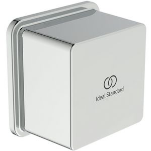 IRAIN WALL ELBOW SQR 1/2"CONN CHR chroom