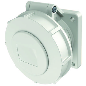 Inbouwwandcontactdoos 16A 3-polig  3H 50-250VDC IP67