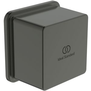 IRAIN WALL ELBOW SQR 1/2"CONN magnetic grey (grijs)