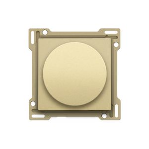 Afwerkingsset draaiknopdimmer/snelh.reg. incl. draaikn gold