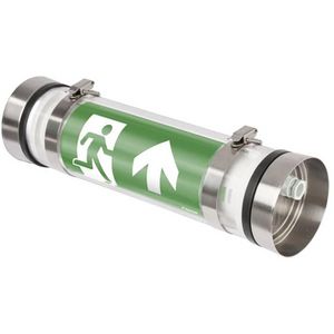 Decentraal 4W continu opbouw led armatuur