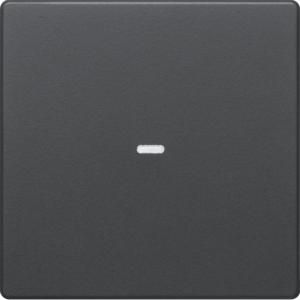 Drukknopmodule afdekking 1-v berker Q.1/Q.3/Q.7 antraciet