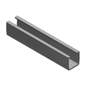 Trapezium prof L280mm kronen 150-190mm alu EPDM