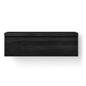 Badmeubel WOODEN BASIC DRAWER 1200mm 1x la eiken zwart