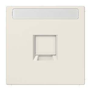 Afdekking LS990 wit voor mod.jack 1-voudig