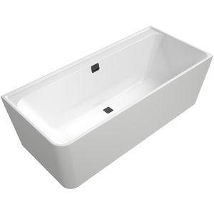 Ligbad Collaro wandm. hoek re ClrDm BlkM. UBA180COR9CRBCVN01