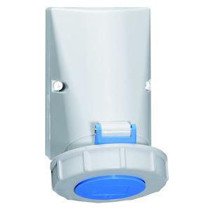 Wandcontactdoos 9h 32A 5P 230V IP67 126x83