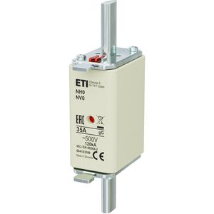 Zekering 500V 35A NH0 gG VVE=3