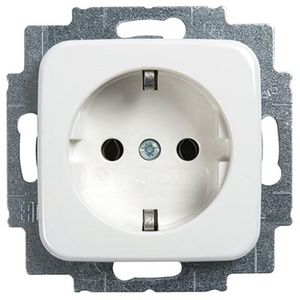 Wandcontactdoos randaarde Centraalplaat inbouw R-alpin