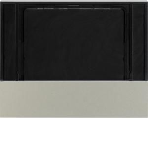 Afdekraam voor KNX therm. berker K.5 edelstaal