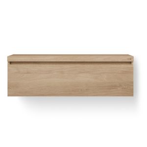 Badmeubel WOODEN BASIC DRAWER 1200mm 1x la eiken old grey