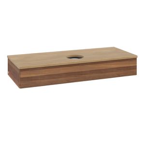 Wastafelonderkast Antao 1200x190x500mm Warm Walnut K10011HM