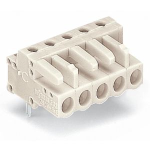 THT FE steker HA raster 5mm li.grijs 722-232 VVE=100