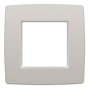 Enkelvoudige afdekplaat Original light grey