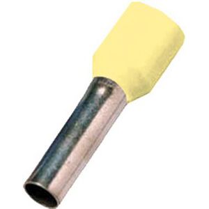 Geisoleerd adereindhuls 0,25mm² 6mm L vertind VVE=100