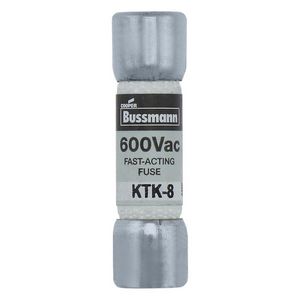 Zekering laagspanning 8A AC 600V 10x38mm UL CSA VVE=10
