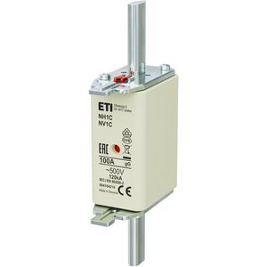 Zekering 500V 100A NH1 C gG VVE=3