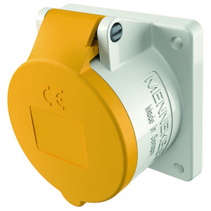 Inbouwwandcontactdoos 16A 3-polig  4H 110V IP44 TwinCONTACT