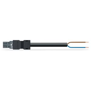 Geconf.aansluitkabel Eca Steker/open einde 771-8982/206-103