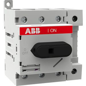 Modulaire lastscheider 4P 45A IP20 en 63A bij AC22 bodem