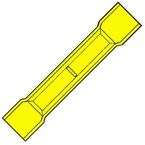 Kist a 100st. geisoleerde stootverbinder 4-6mm² Easy
