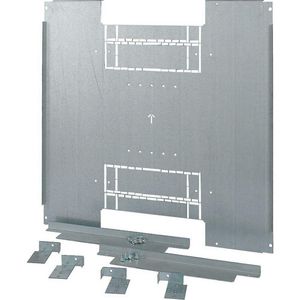 XE-XP montageplaat NZM4 ,3P/4P motorbed. vast B=800mm