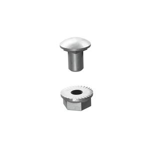 Slotbout + kraagmoer BTRCC M6x12 316L VVE=100