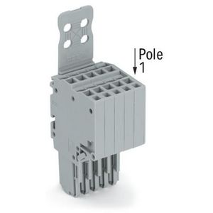 2-draads FE steker 1,5 mm² grijs 2020-205/133-000 VVE=50
