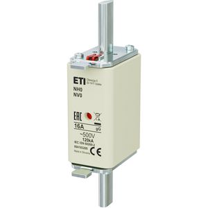 Zekering 500V 16A NH0 gG VVE=3