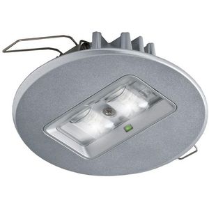 Decentraal 2W rond alu continu inbouw led 7TCA309010R0068
