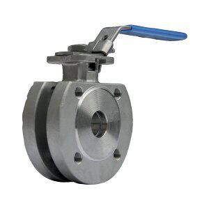 Kogelkraan X2900F Tweedelig DN50 Flens RVS316 Doorlaat vol