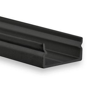 LED constructie profiel SL8/NL8 L=2mtr. zwart RAL9005