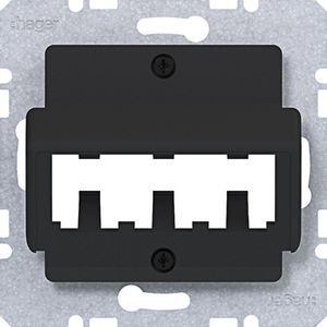 Centraalpl voor 3 MINI-COM-modules A.x/C.x/S.x/B.x/Q.x/K.x z