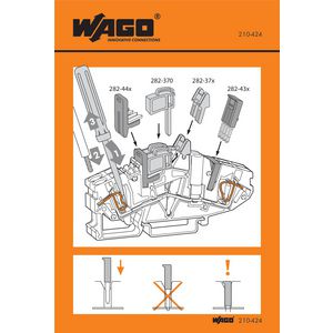 Instructiesticker 210-424 VVE=100