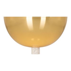 Plafondkap bowl metaal 100x50mm kunststof trekontl. Goud