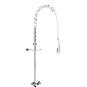 Voorspoelkolom wit +2-grpsmengkrn +sproeier 433003 z. tapkrn