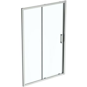 Schuifdeur Connect 2 2-delig 1300x1955mm omkeerbaar zilver