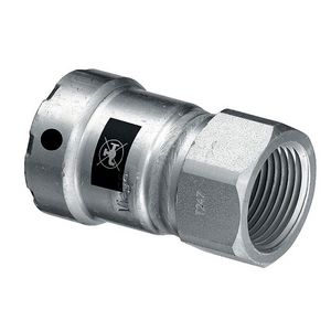 Schroefbus recht Megapress 1"x1" bn.dr. 4212