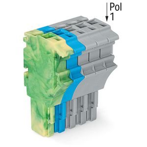 1-draads FE steker 4mm² ij 2022-105/000-039 VVE=50