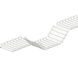 Lengte a 3m. Draadgoot CF54 B500 Elvz + zwart