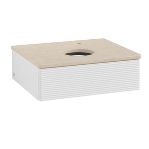 Wastafelonderkast Antao 600x190x500mm G.White.L K07153GF