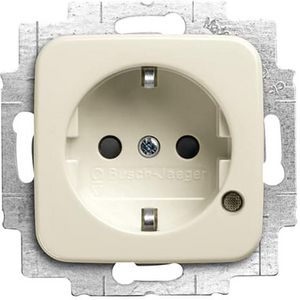 Wcd ra Centraalplaat bedrijfsLED inb SI creme (20 EUCBL-212)